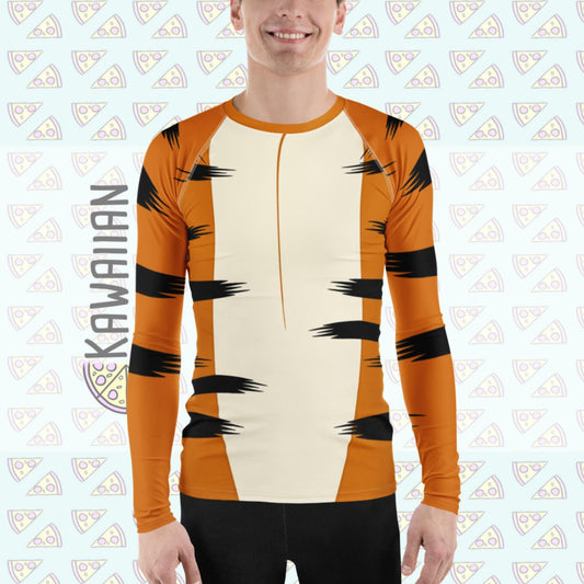 Men's Tigger Inspired ATHLETIC Long Sleeve