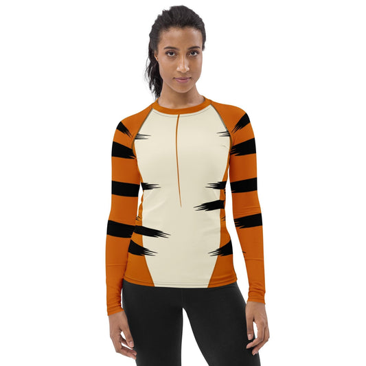 Women's Tigger Inspired Long Sleeve ATHLETIC Shirt