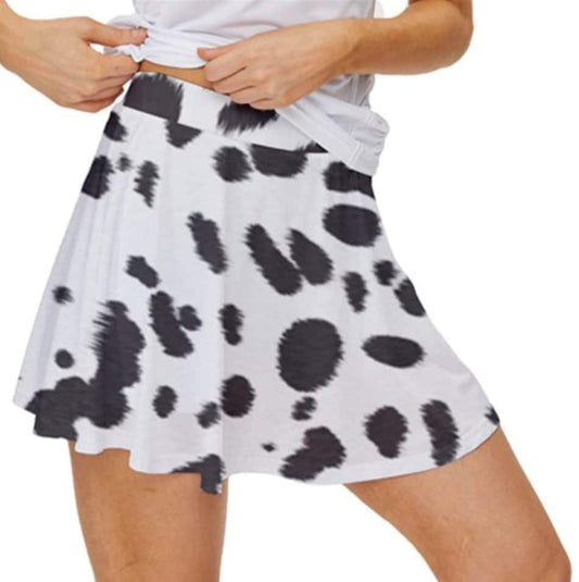 RTS [L] Dalmatian Inspired Skater Sport Skort