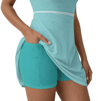 Princess Jasmine Inspired Short Sleeve Athletic Dress with shorts
