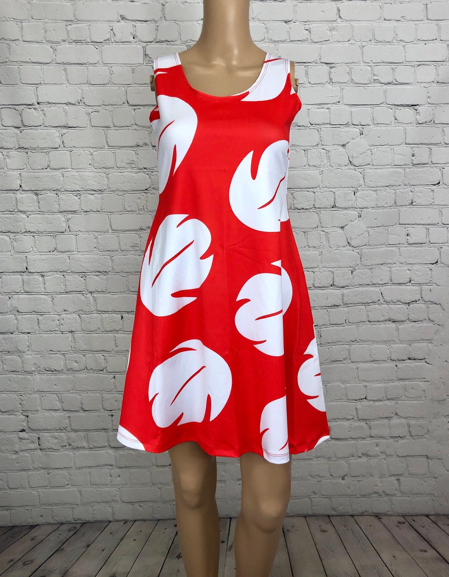 RTS [L] Women's Lilo Inspired Sleeveless Flare Dress