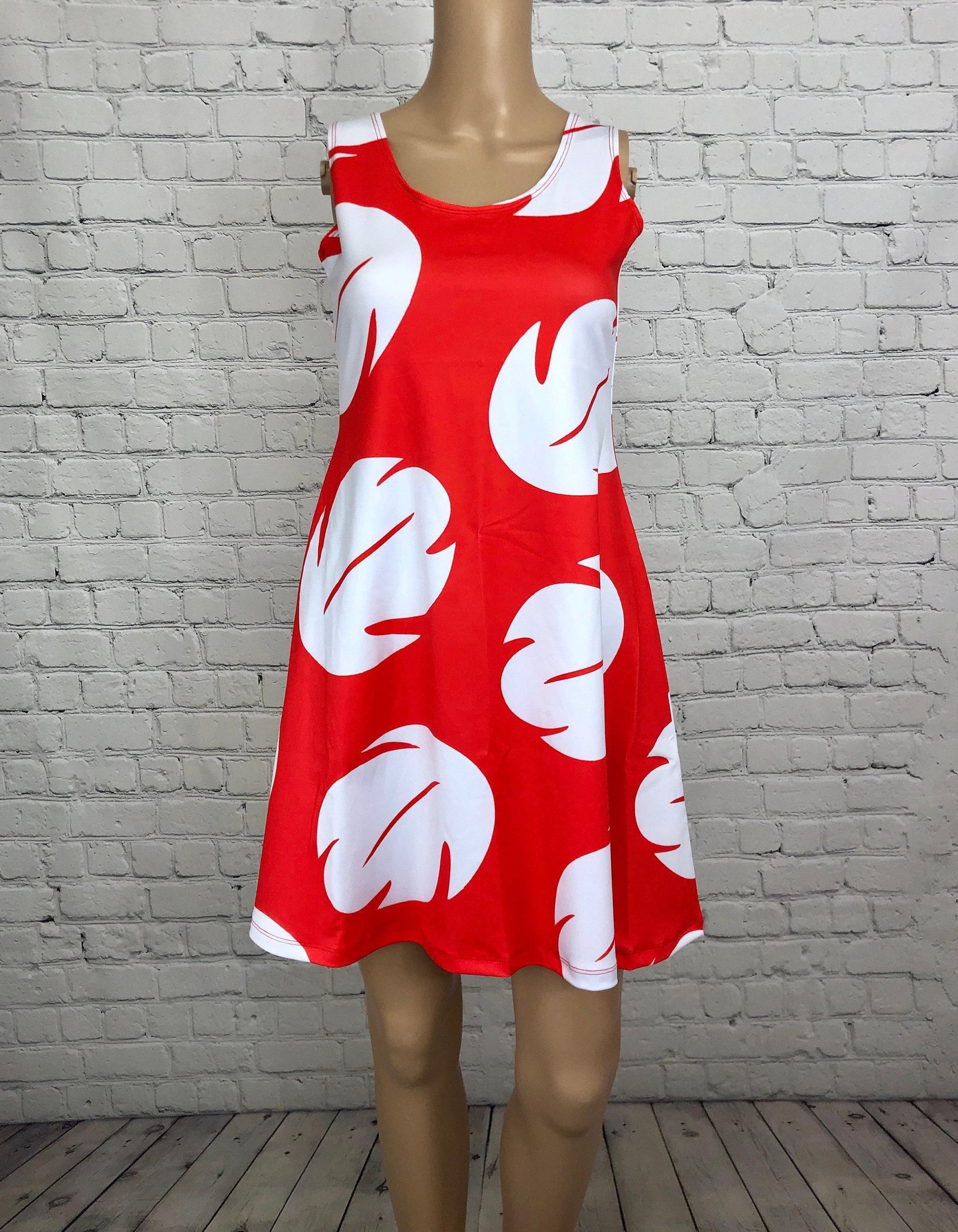 RTS [L] Women's Lilo Inspired Sleeveless Flare Dress