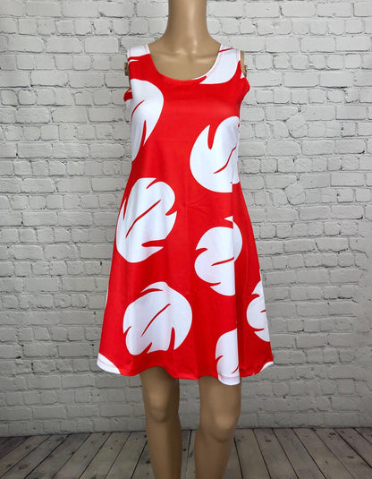 RTS [L] Women's Lilo Inspired Sleeveless Flare Dress