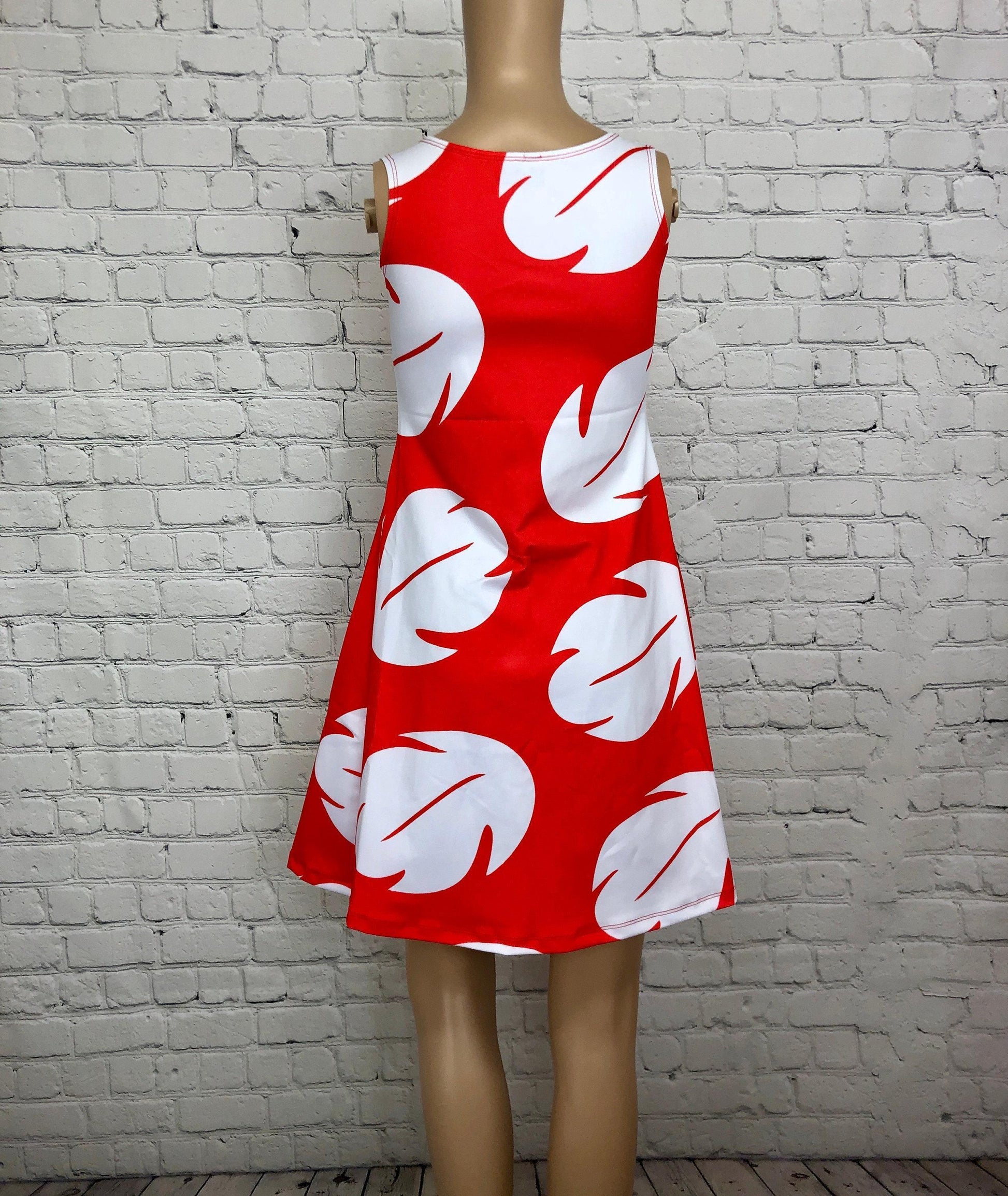 RTS [L] Women's Lilo Inspired Sleeveless Flare Dress