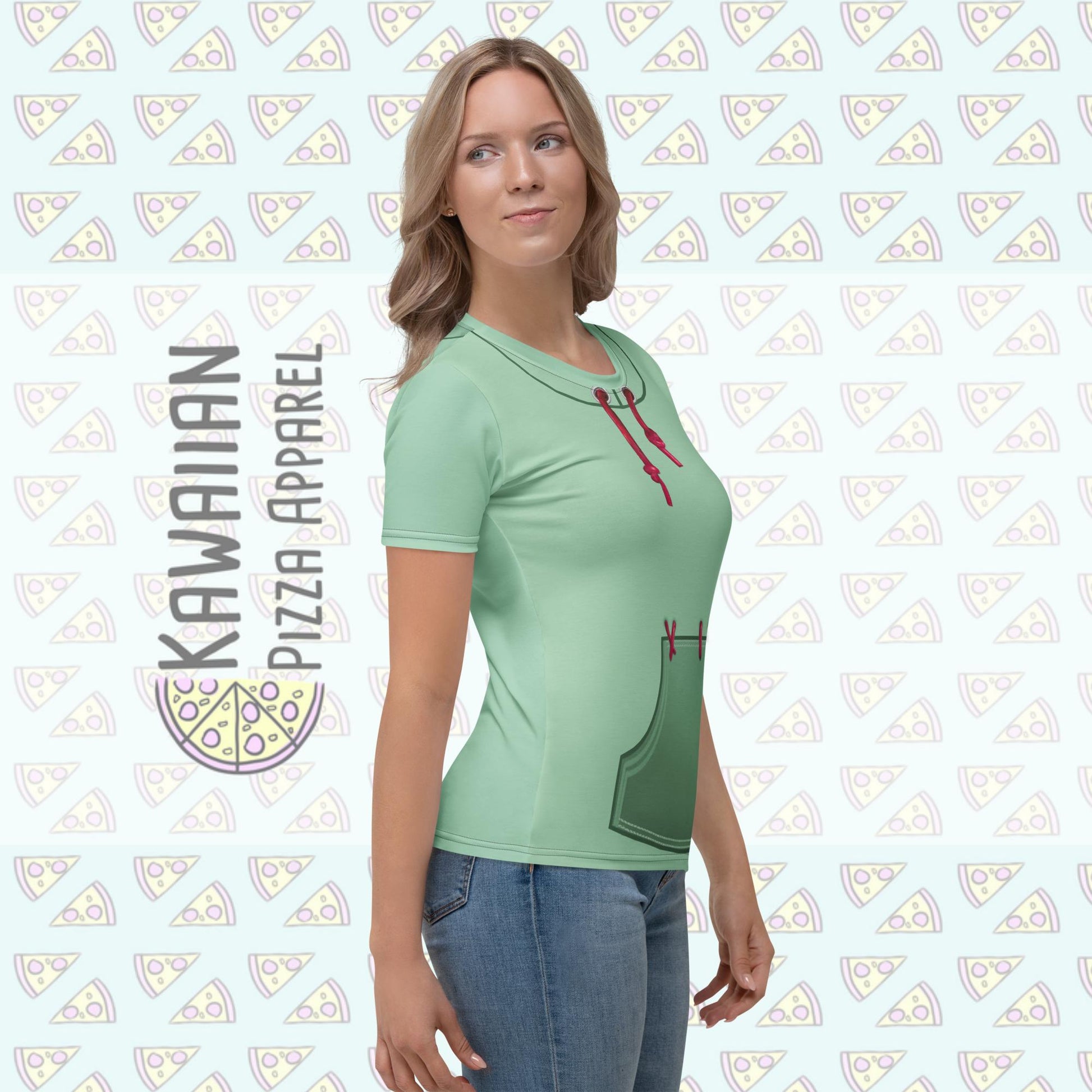 RTS [2XL] Women's Vanellope Inspired Short Sleeve Shirt