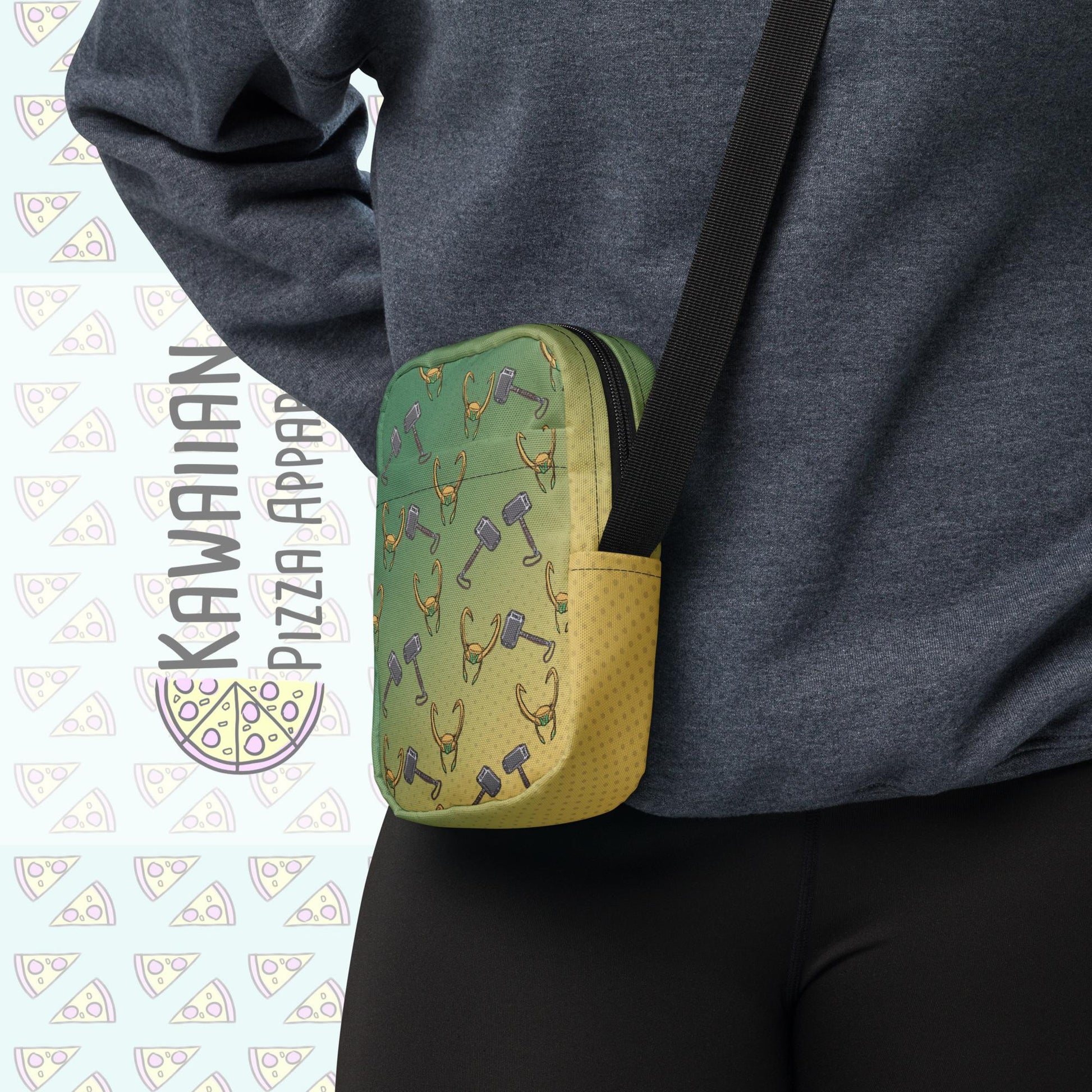 Thor and Loki Utility crossbody bag