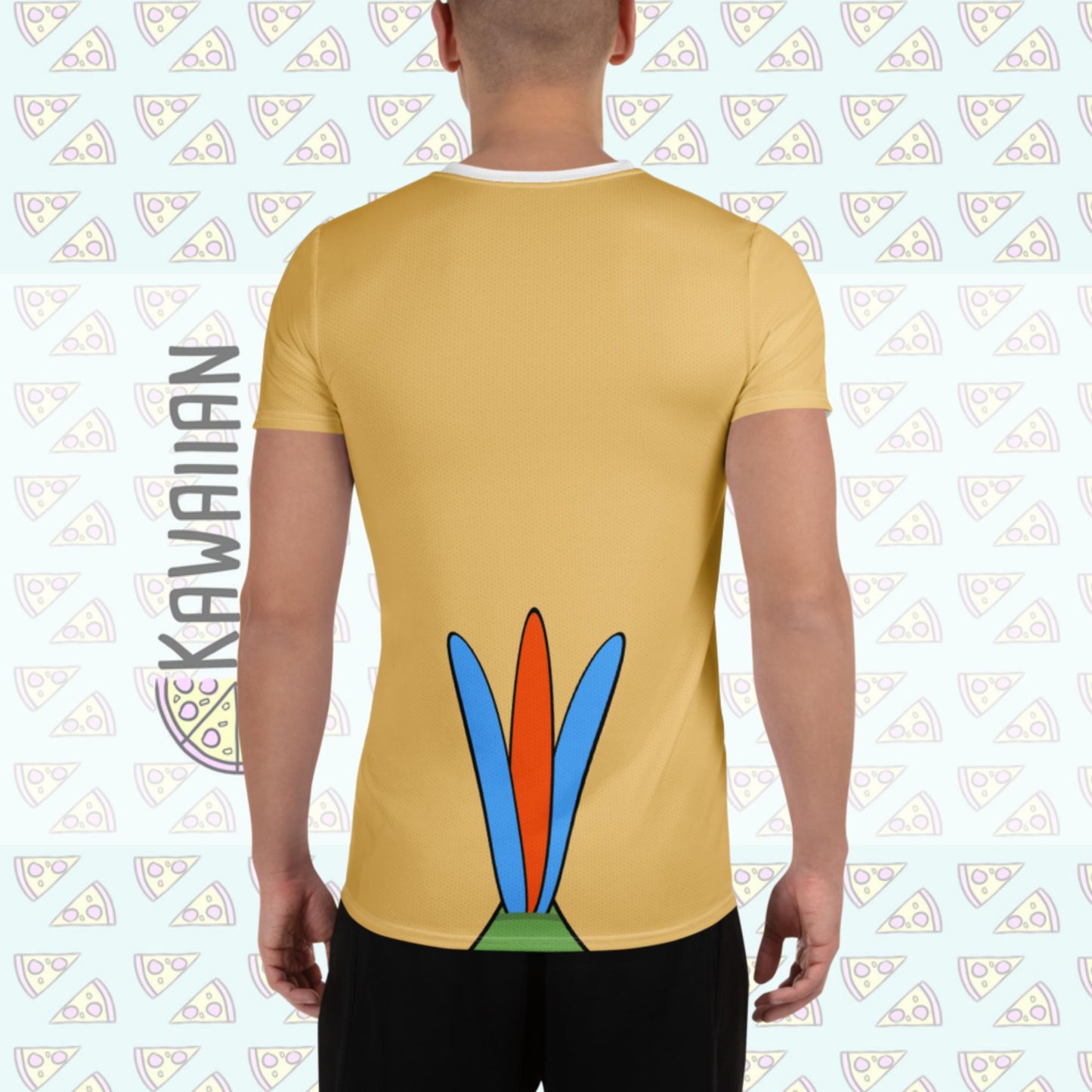 Men's Jose Three Caballeros Inspired ATHLETIC Short Sleeve Shirt