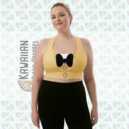 Women's Jose Three Caballeros Inspired Recycled Longline Sports Bra