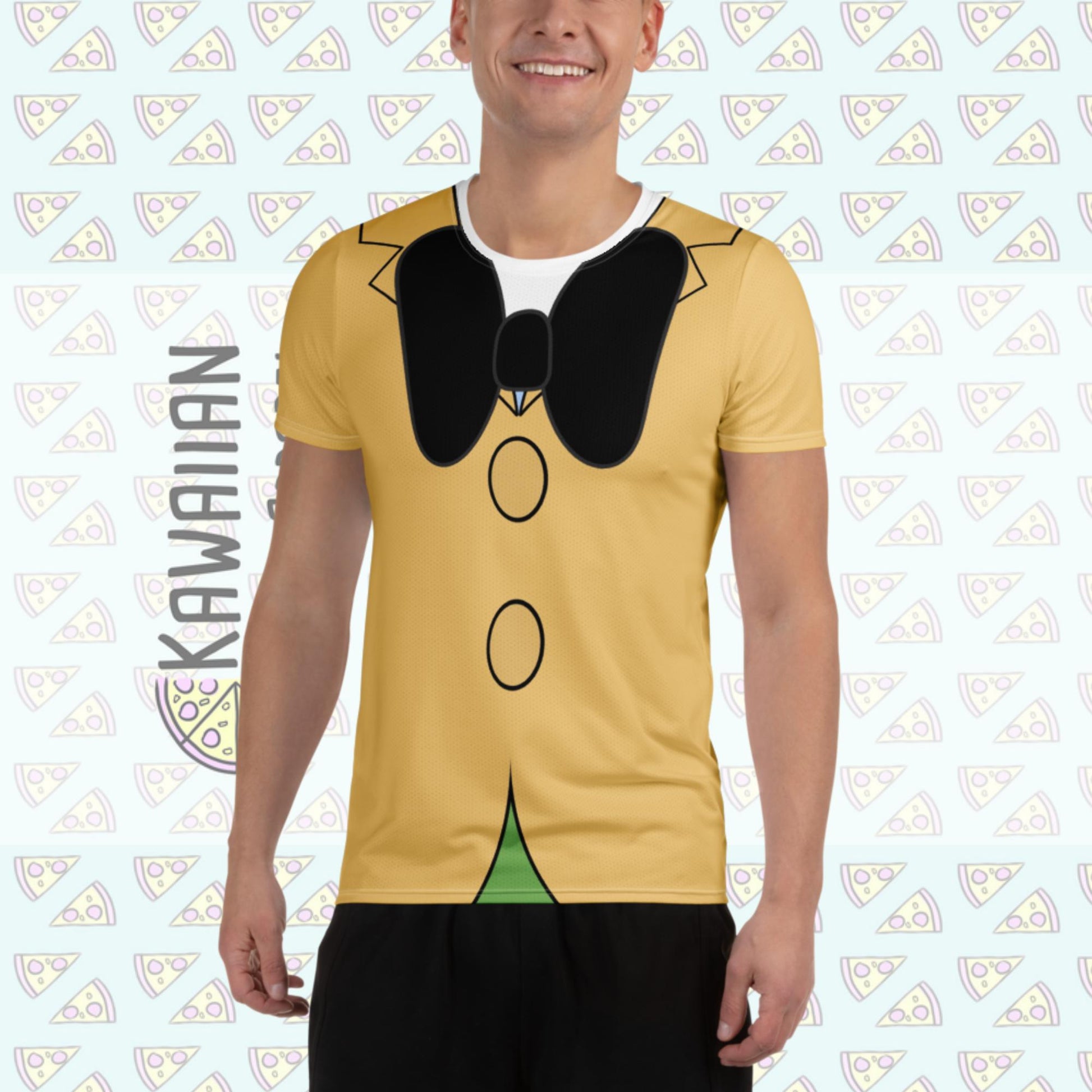 Men's Jose Three Caballeros Inspired ATHLETIC Short Sleeve Shirt