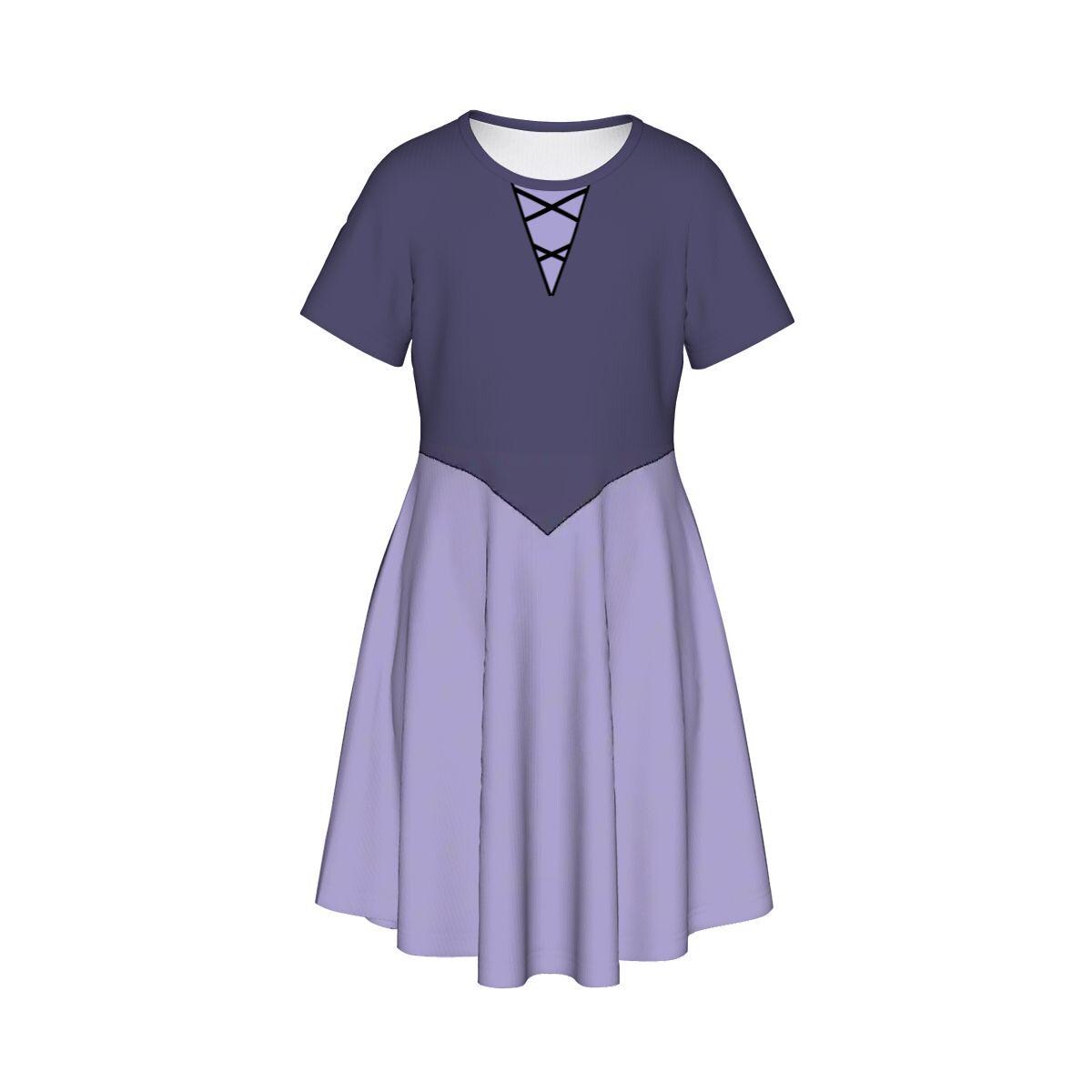 Kid's Vanessa Inspired Short Sleeve Dress