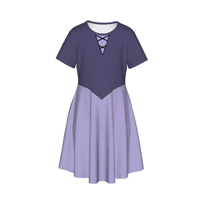 Kid's Vanessa Inspired Short Sleeve Dress