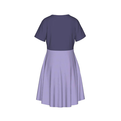 Kid's Vanessa Inspired Short Sleeve Dress