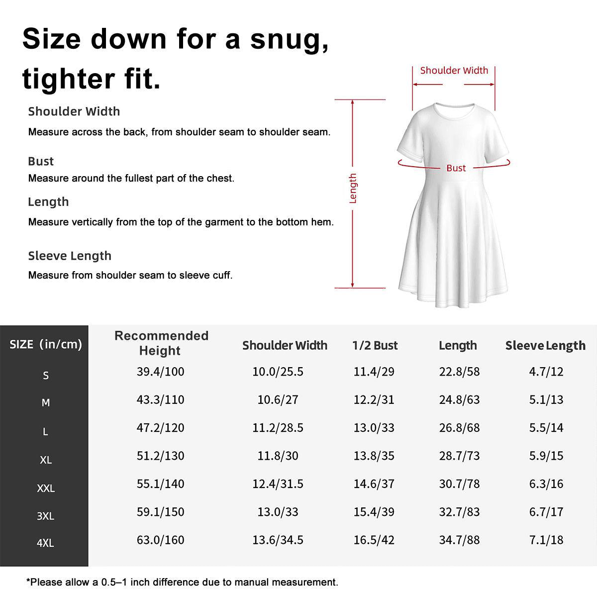 Kid's Vanessa Inspired Short Sleeve Dress