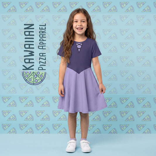 Kid's Vanessa Inspired Short Sleeve Dress