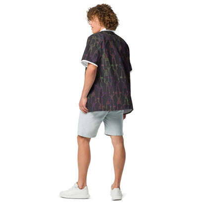Unisex MNSSHP Halloween Skeleton button down shirt