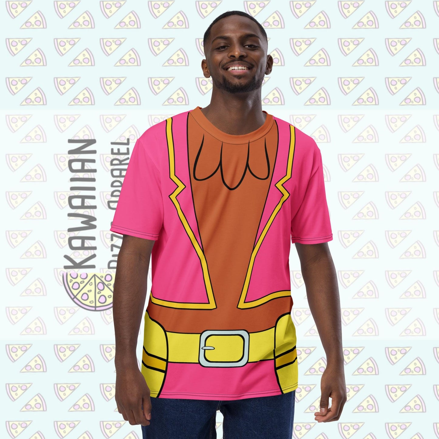Men's Panchito Three Caballeros Inspired Short Sleeve Shirt