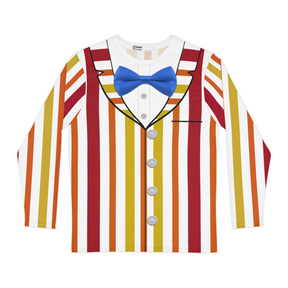 Men's Bert Inspired Long Sleeve Short Sleeve Shirt