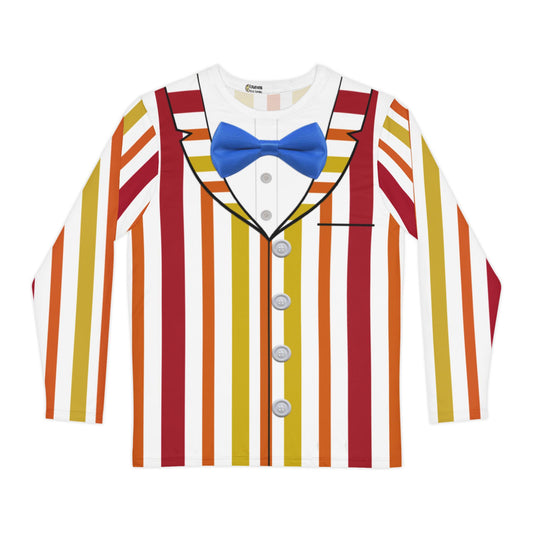 Men's Bert Inspired Long Sleeve Short Sleeve Shirt