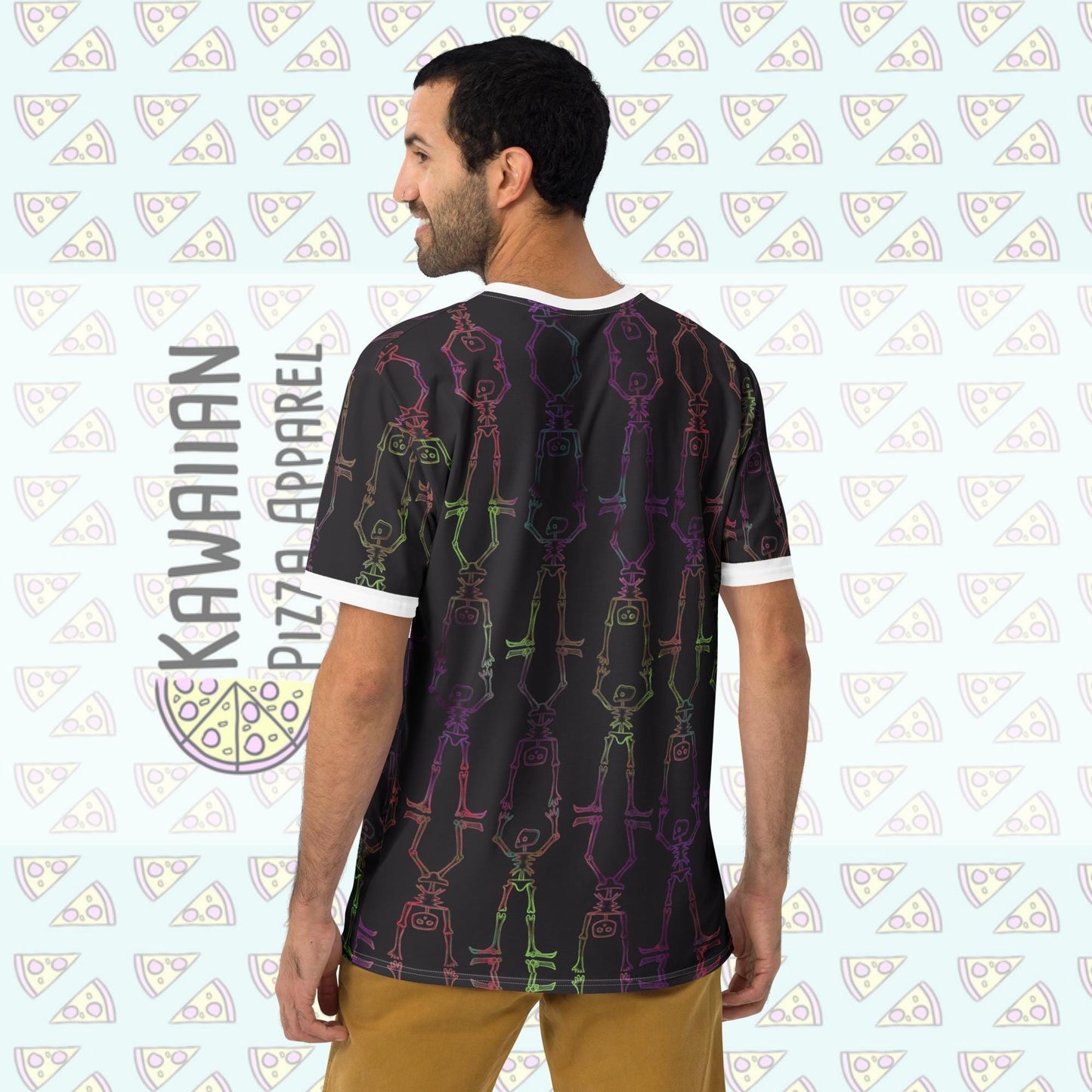 Men's Skeleton Mickey's Not So Scary Halloween Cast Member Inspired Short Sleeve Shirt