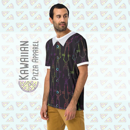 Men's Skeleton Mickey's Not So Scary Halloween Cast Member Inspired Short Sleeve Shirt