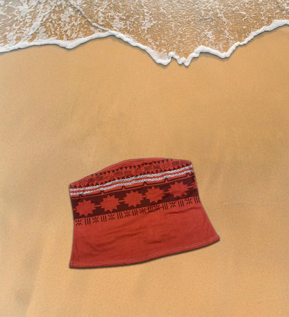 RTS [XL] Moana Inspired Bandeau Tube Top
