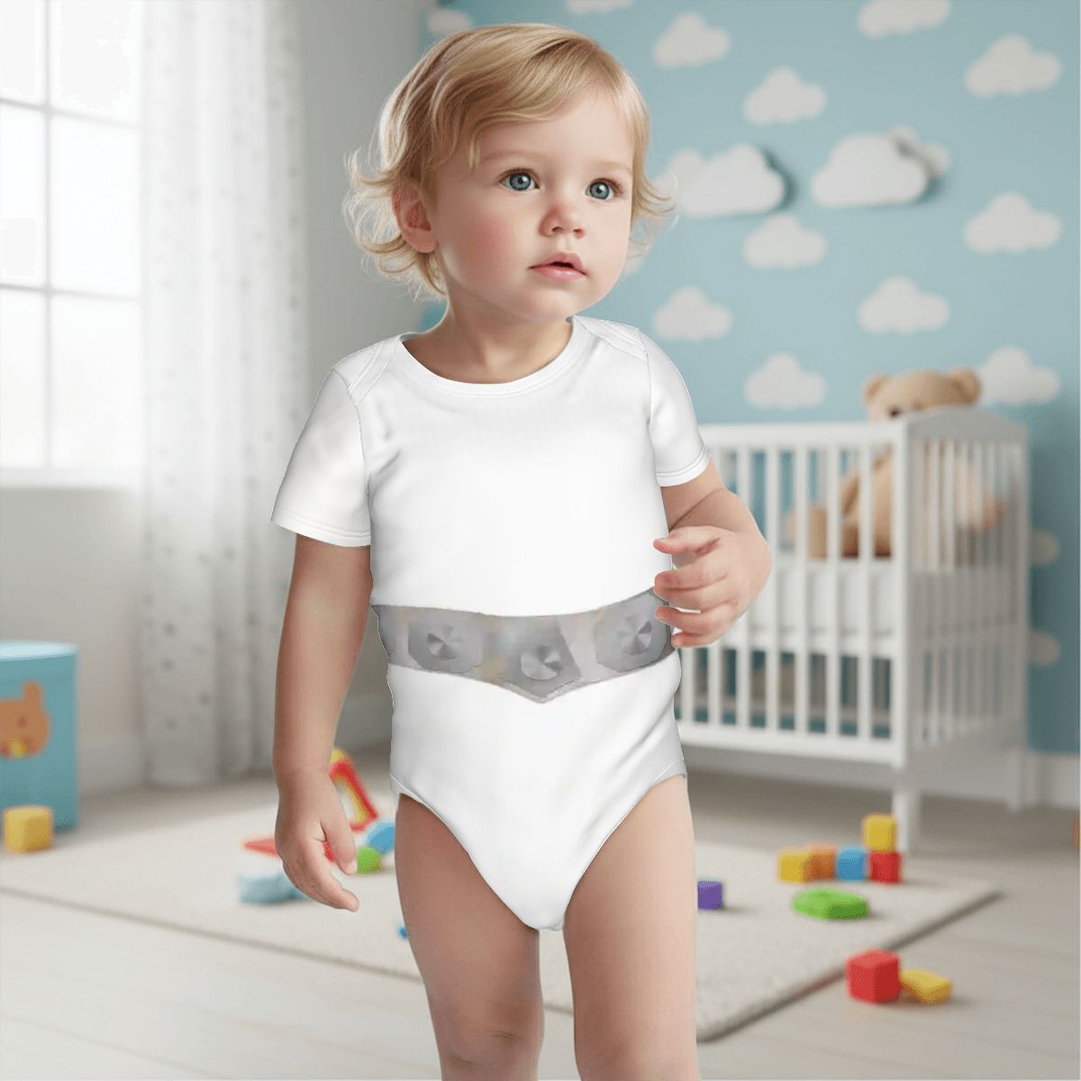 Princess Leia   Inspired Baby Bodysuit