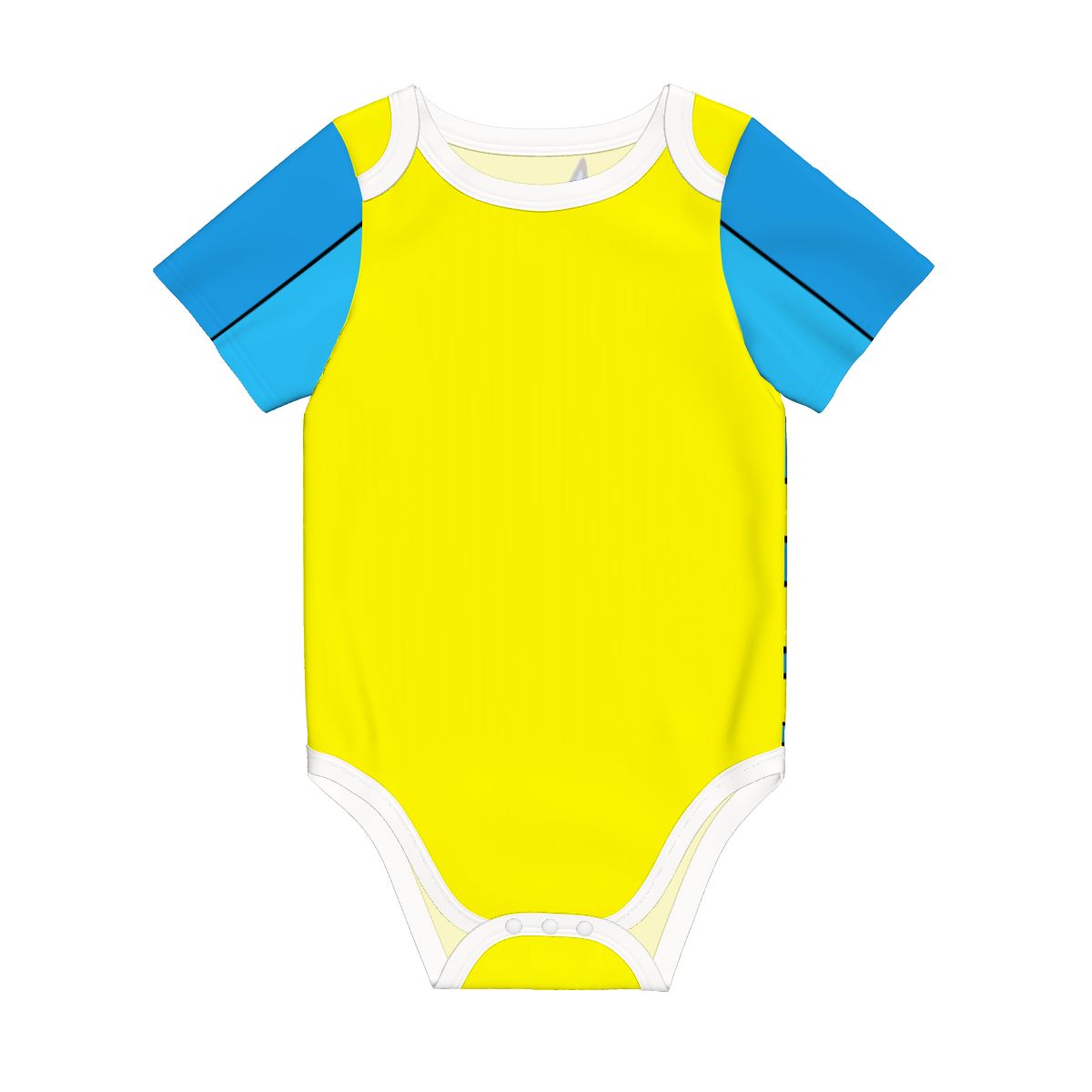 Flounder Inspired Baby Bodysuit