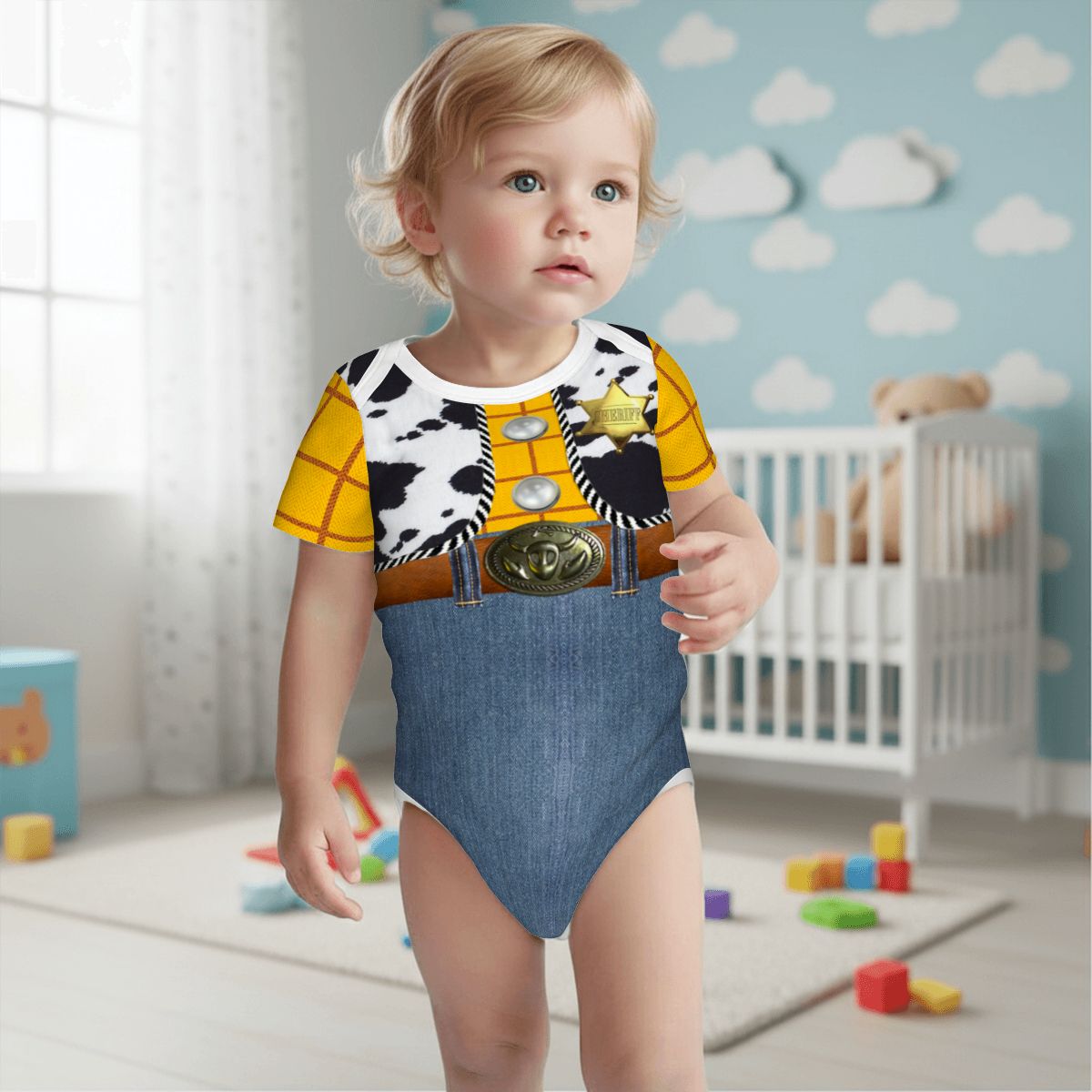 Woody  Inspired Baby Bodysuit