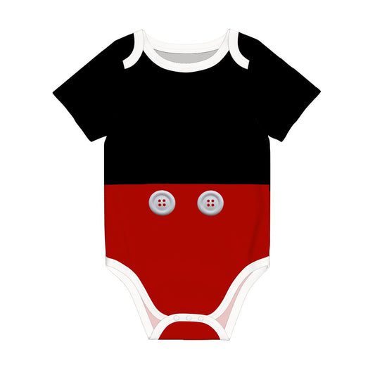Mickey Inspired Baby Bodysuit
