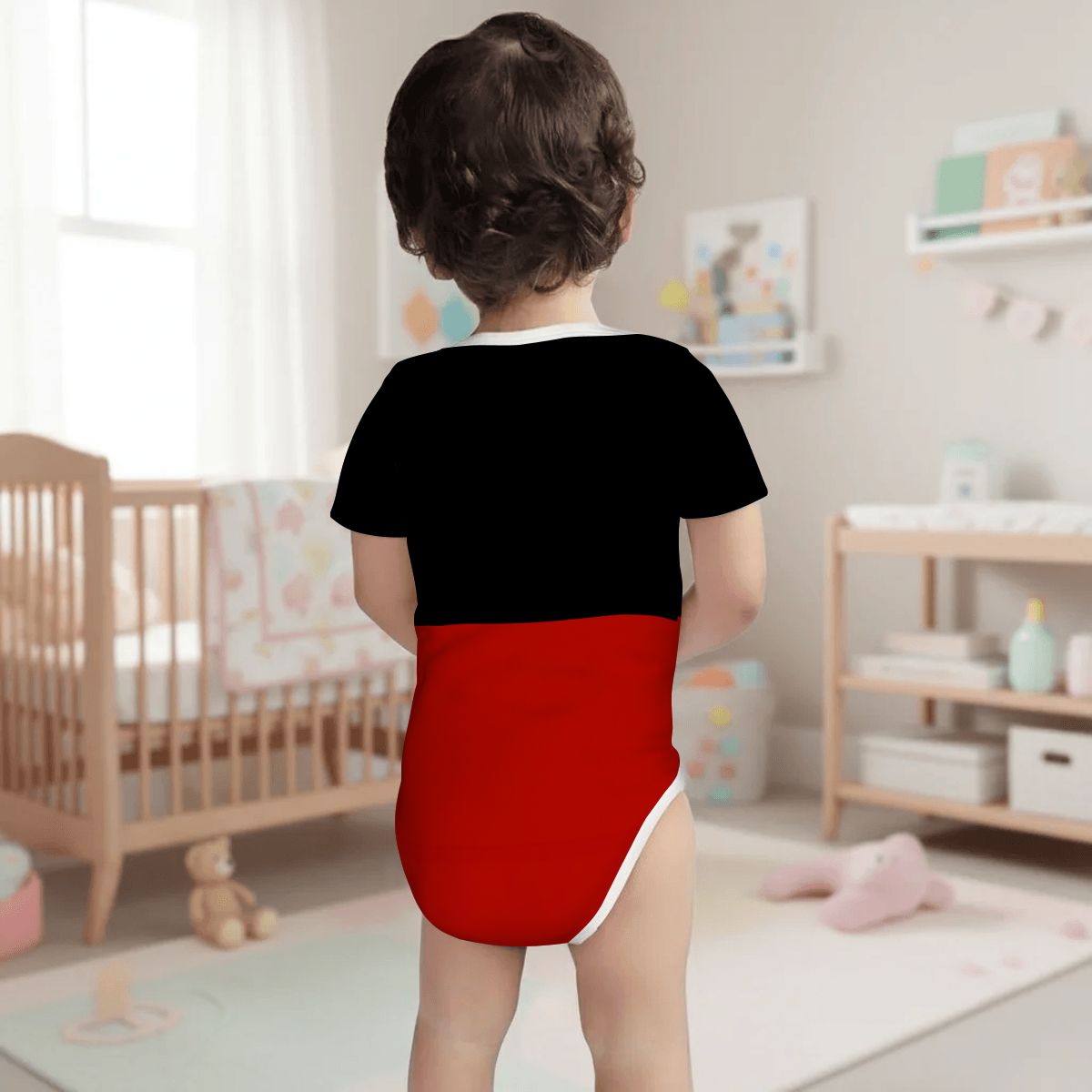 Mickey Inspired Baby Bodysuit