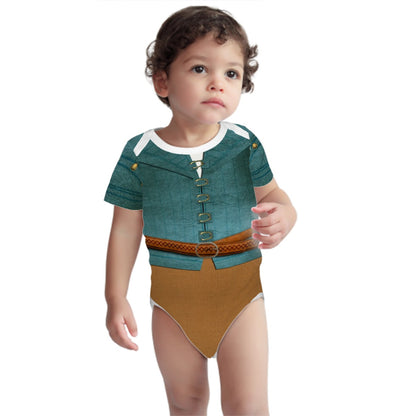 Flynn Rider Inspired Baby Bodysuit