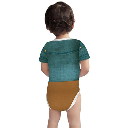 Flynn Rider Inspired Baby Bodysuit