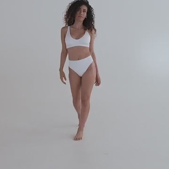 Women's Rapunzel Inspired Recycled high-waisted bikini