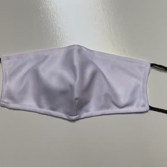 READY-to-SHIP Cinderella Inspired Fitted Face Mask with Filter Pocket