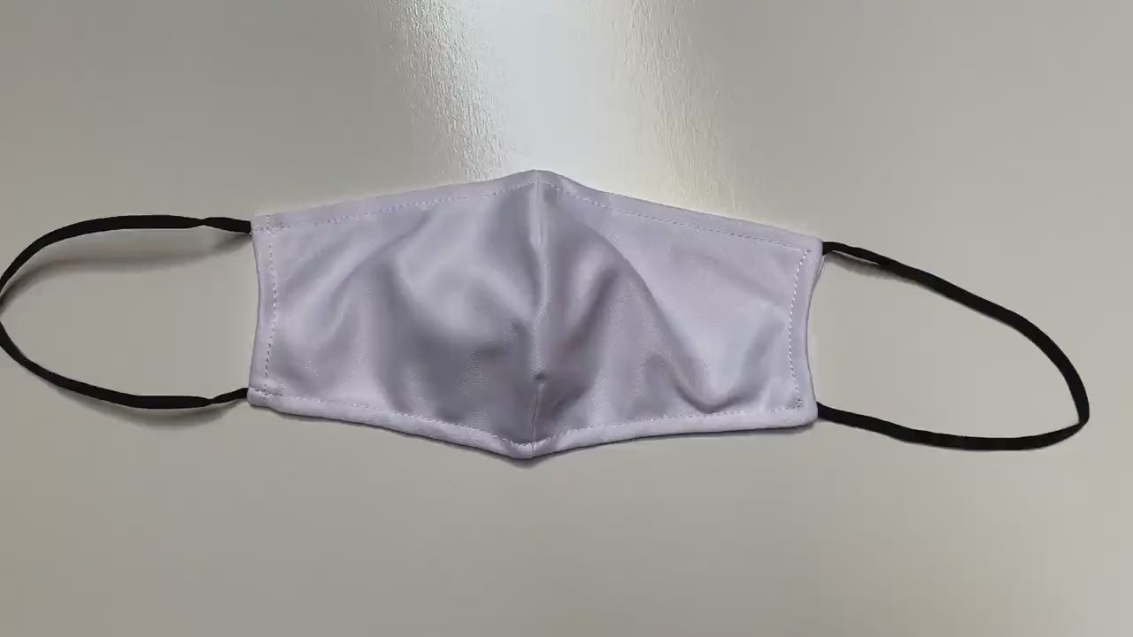 READY-to-SHIP Cinderella Inspired Fitted Face Mask with Filter Pocket