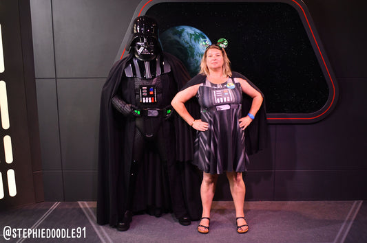 Darth Vader Inspired Skater Dress