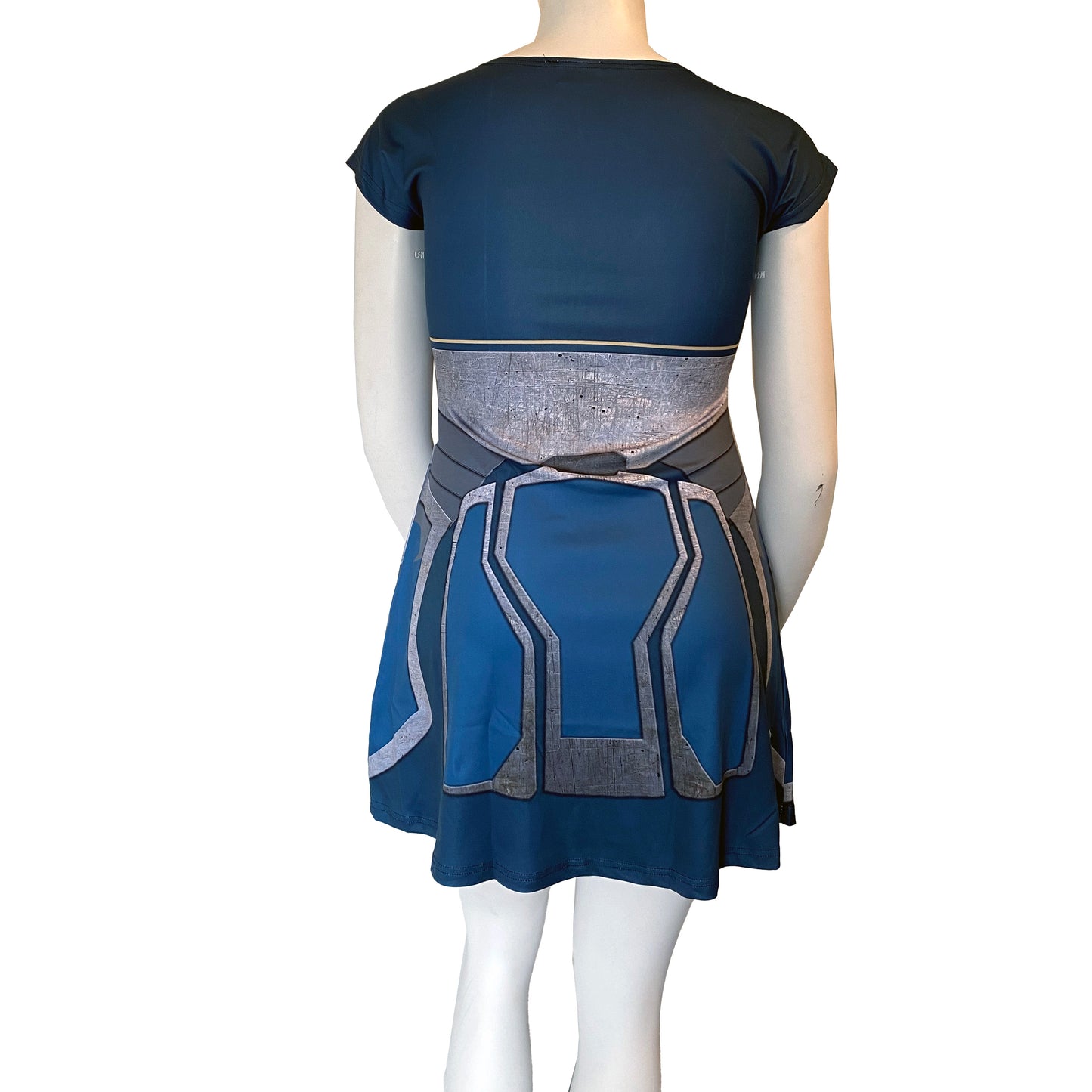 Mandalore Ahsoka Tano Inspired Short Sleeve Skater Dress