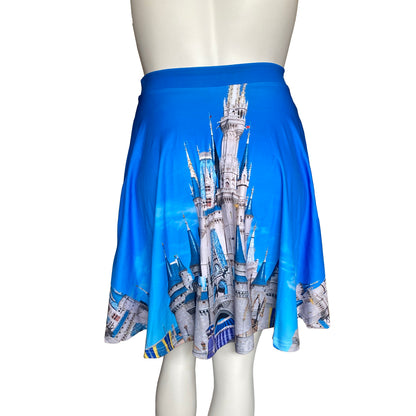 Cinderella Castle Inspired High Waisted Skirt