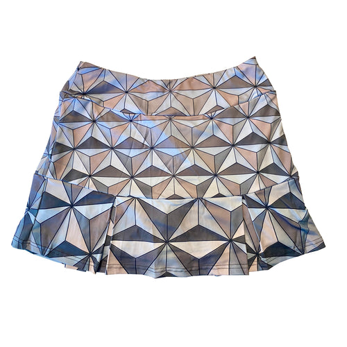 Spaceship Earth Epcot Inspired Sport Skirt