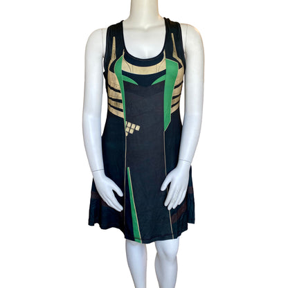 Loki / Thor Inspired REVERSIBLE Sleeveless Dress