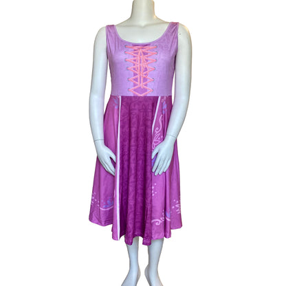 Rapunzel Inspired Tank Midi Dress