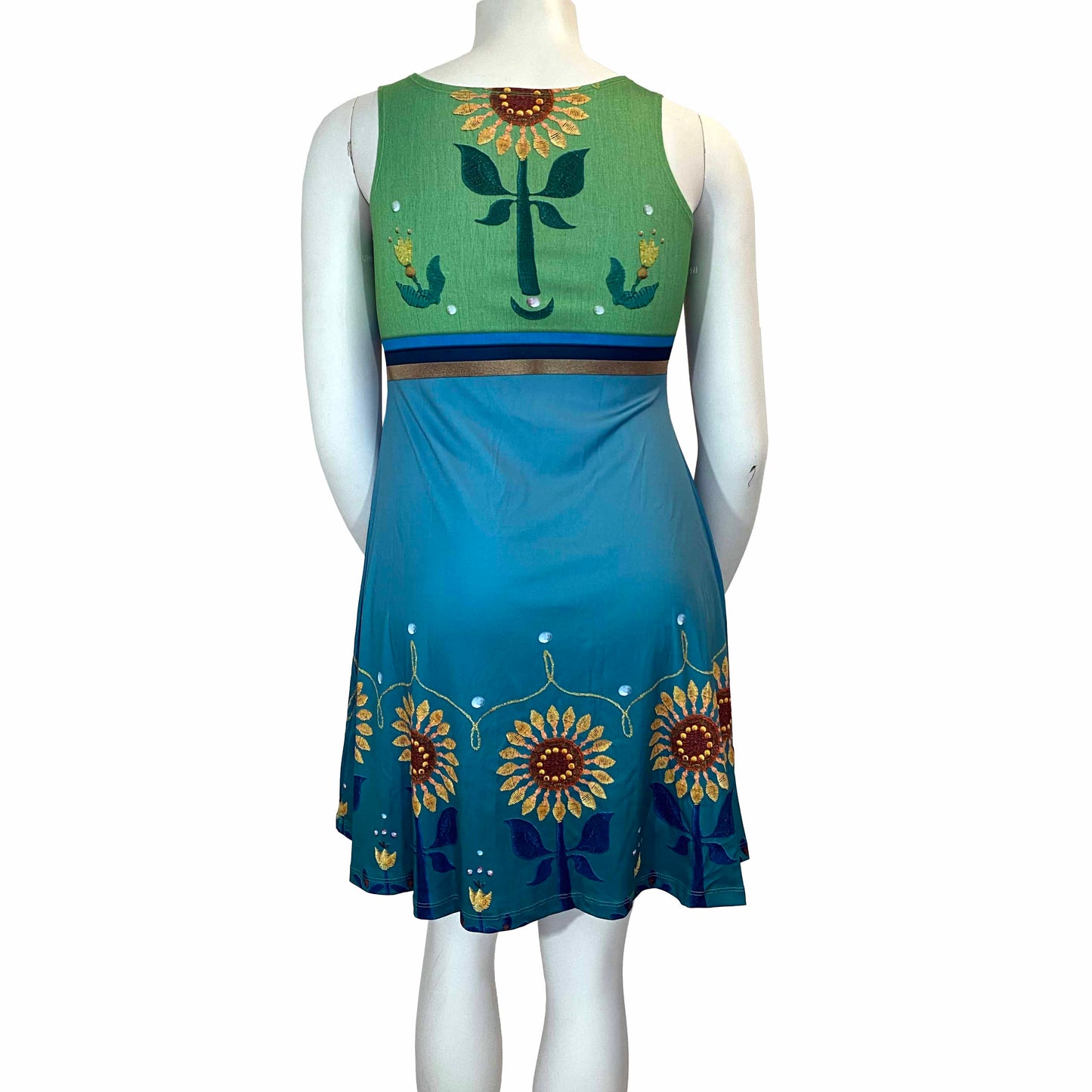 Anna Fever Inspired Sleeveless Dress