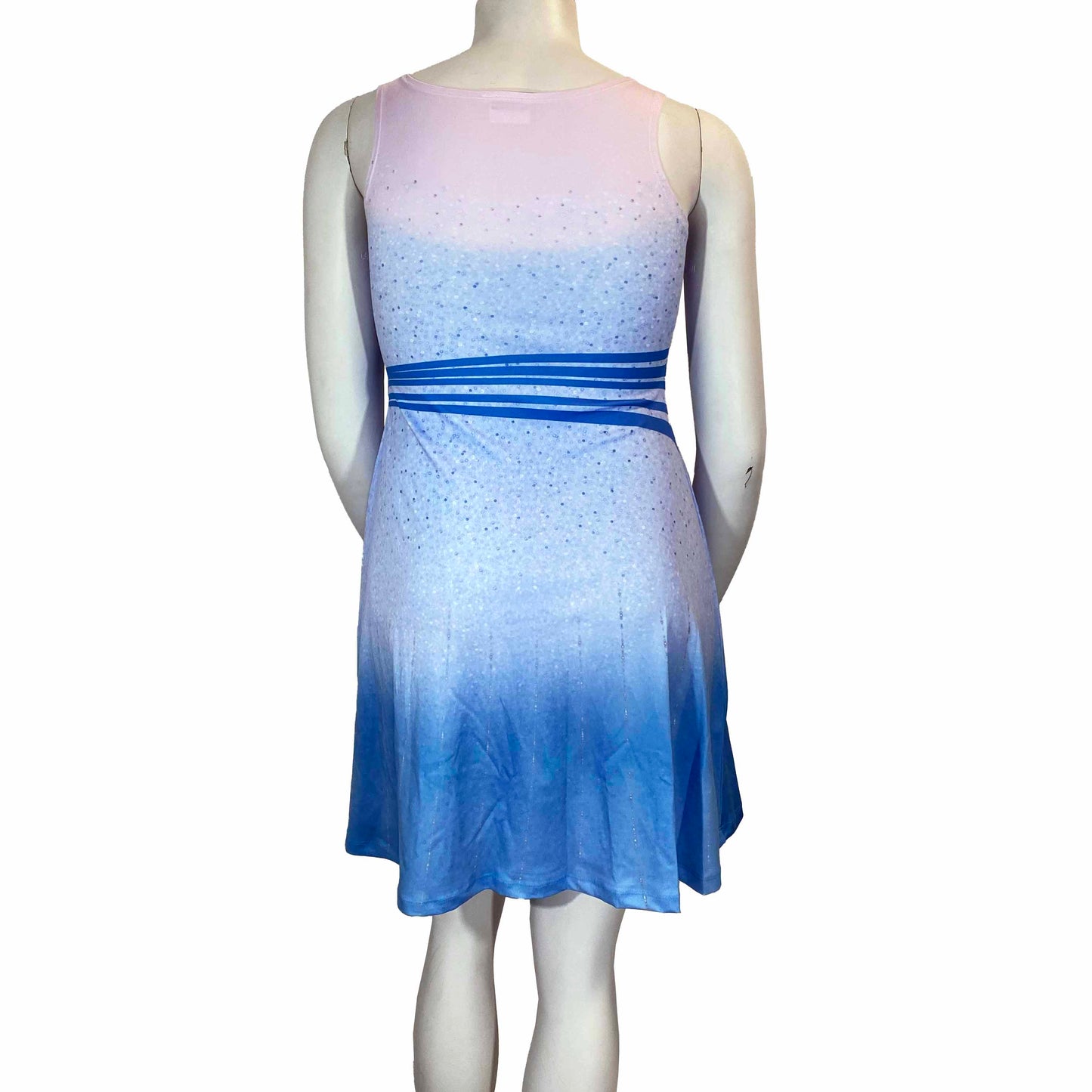 Elsa Black Sea Inspired Sleeveless Dress