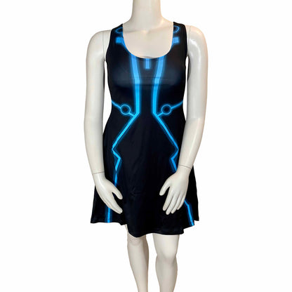 Tron Legacy Inspired Sleeveless Dress