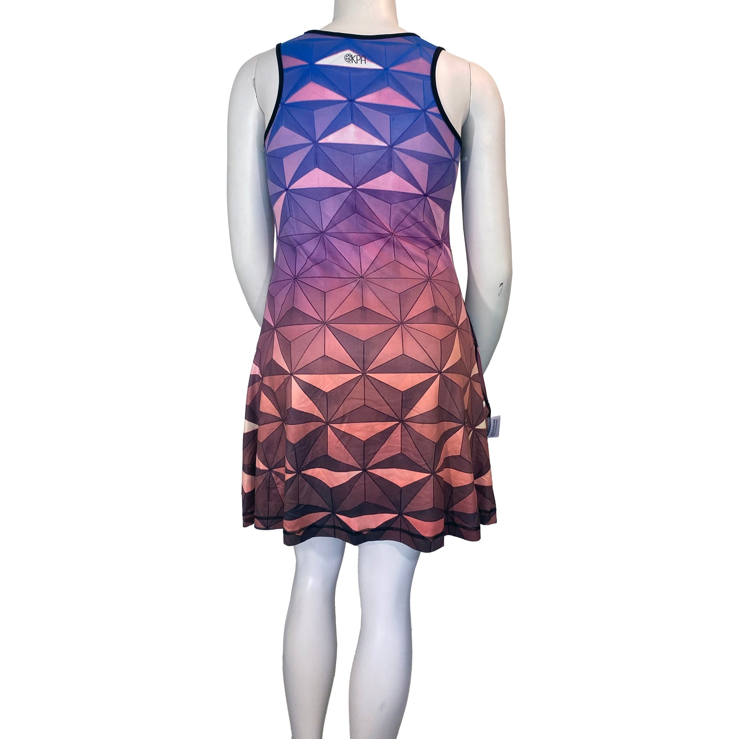 Daytime / Nighttime Spaceship Earth Inspired REVERSIBLE Sleeveless Dress