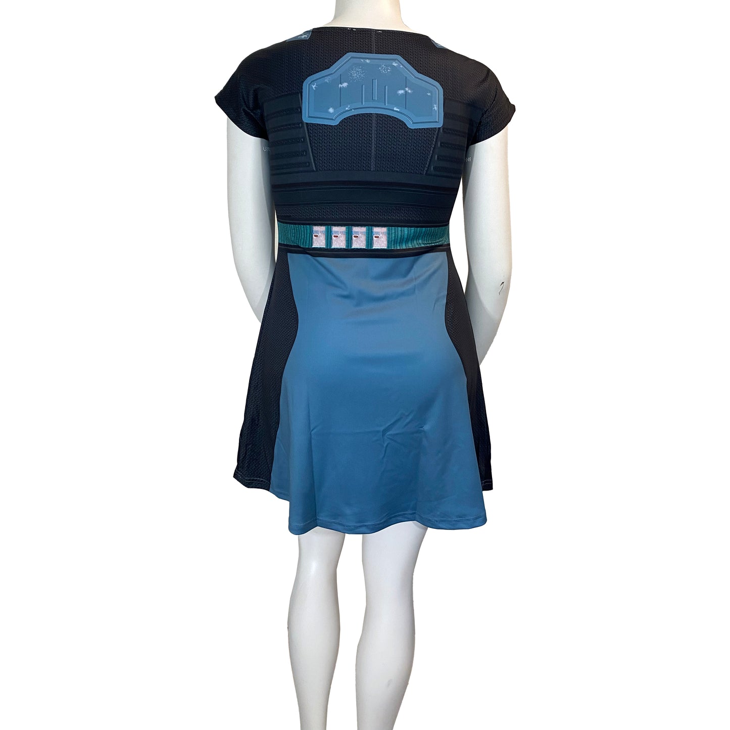 Cara Dune Inspired Short Sleeve Skater Dress