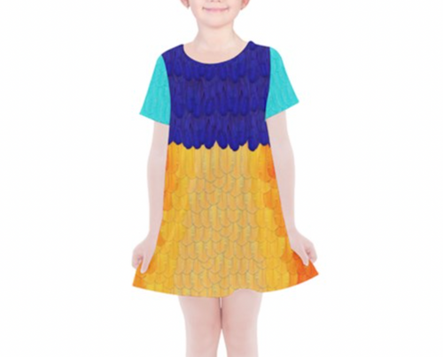 Kid's Kevin Up Inspired Short Sleeve Dress