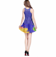 Isabela Flower Splatter Inspired Sleeveless Dress