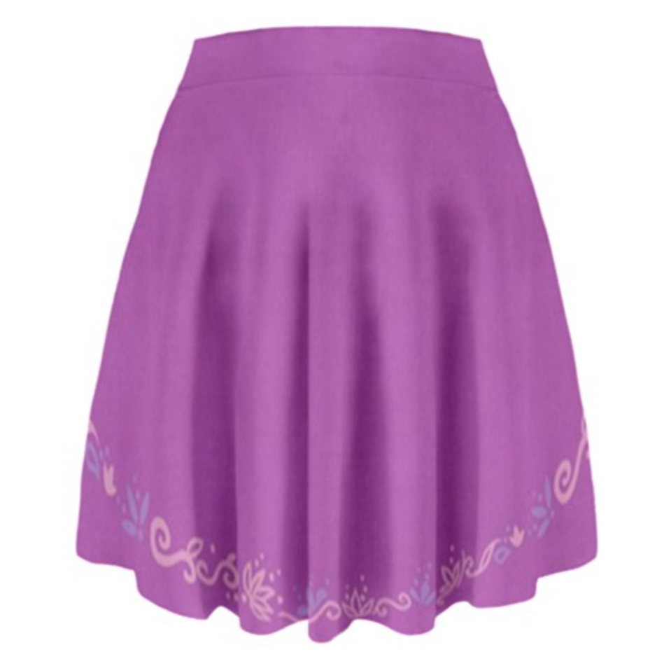 Rapunzel Inspired High Waisted Skirt