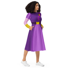 RUSH ORDER: Rapunzel Tangled The Series All-over print long sleeve midi dress